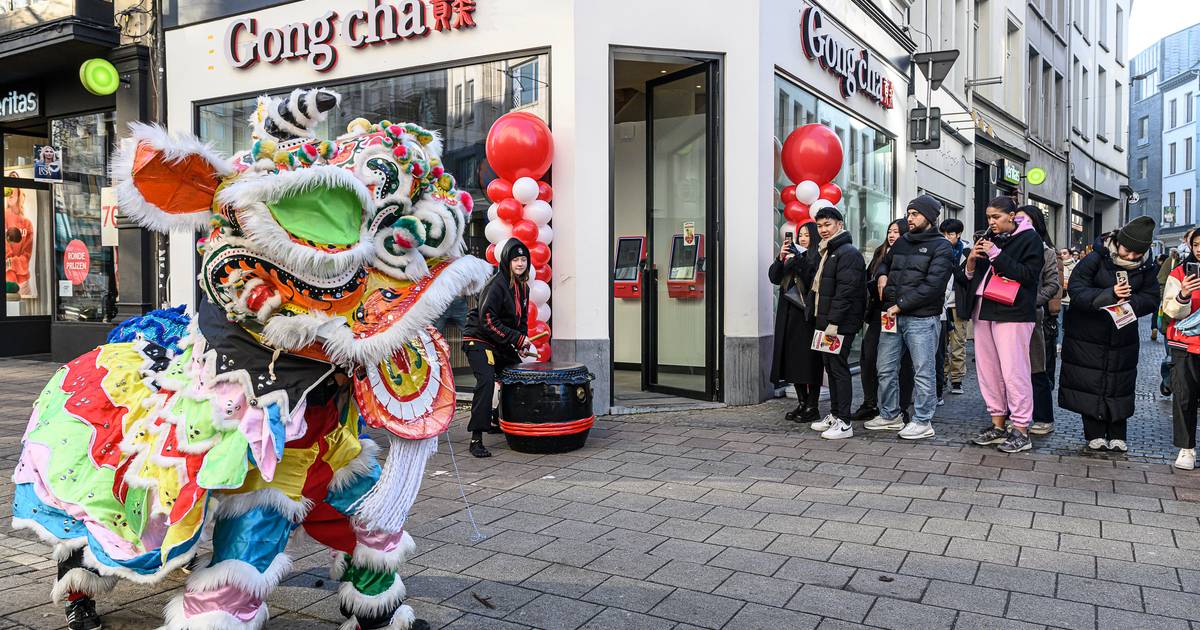 Asian hype conquers Antwerp: Gong Cha, world leader in bubble tea, opens first store at Schoenmarkt |  Antwerp