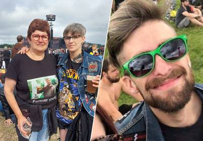 Pakkend eerbetoon aan overleden metalfan Robbe op Graspop: “Een echt kippenvelmoment”