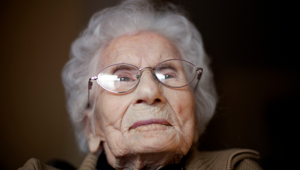 Besse Cooper in februari 2011. Beeld AP