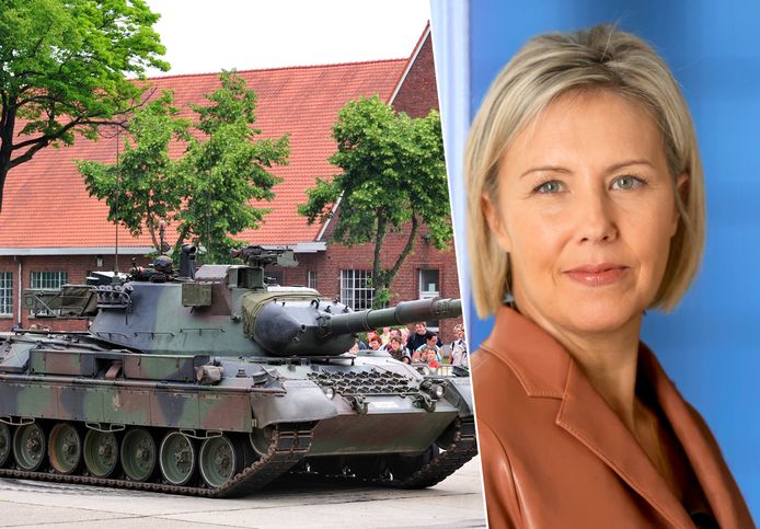 Defensieminister Ludivine Dedonder (PS) wil gestockeerde Leopard 1-tanks van bondgenoten overkopen om ze naar Oekraïne te sturen.
