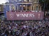 West Ham United gehuldigd in Londen na winst Conference League