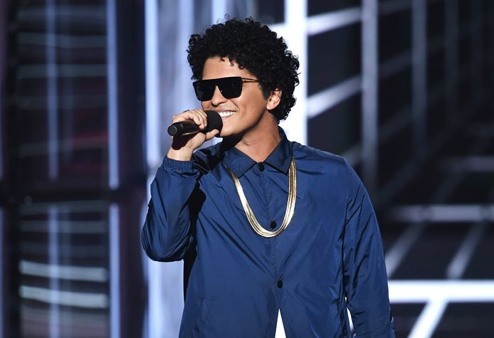 Bruno Mars in Las Vegas eerder dit jaar.
