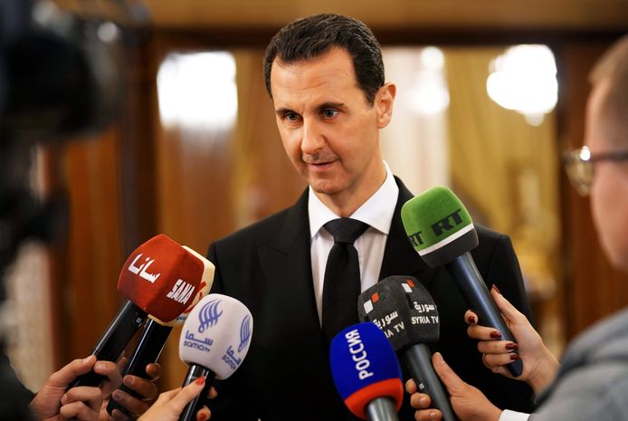 De Syrische president Assad haalt uit naar VS, Frankrijk, Koerden en Syrische "verraders".
