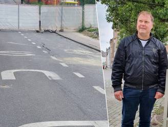 Scheur in wegdek Duisburgsesteenweg veroorzaakt door werken aan Panquin-site: straat wekenlang dicht