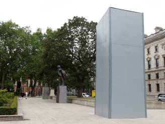 Opnieuw protest gepland: standbeeld van Churchill in Londen uit voorzorg ingepakt