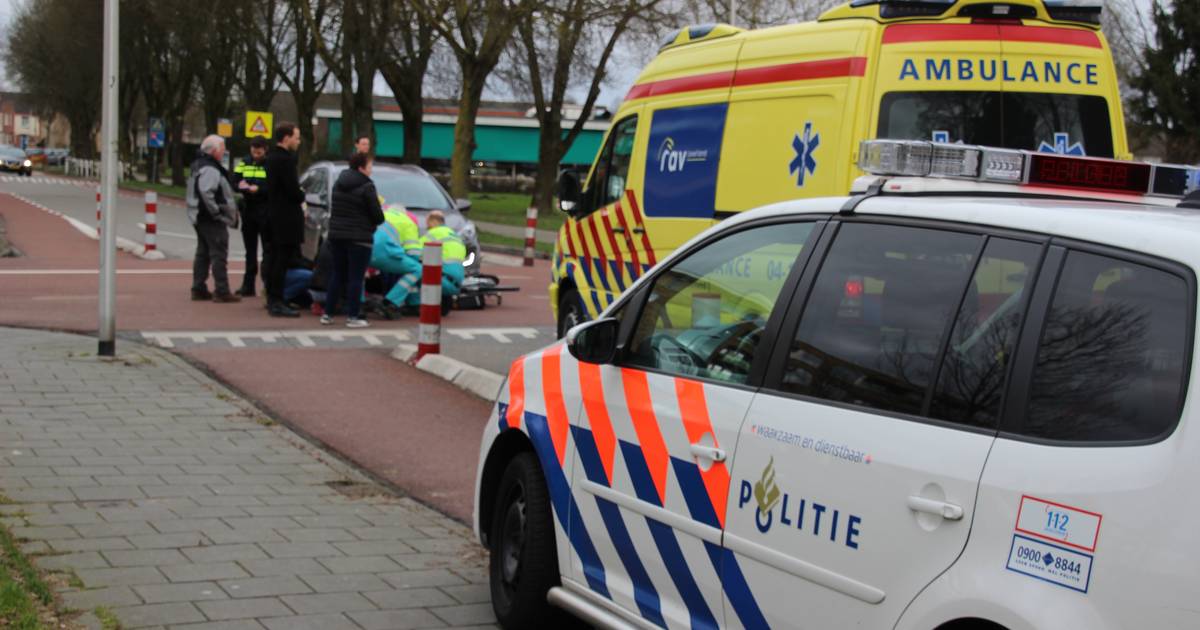 Fietsster gewond na ongeval in Kampen.