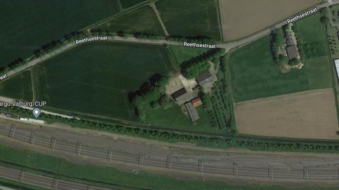 Het schurencomplex in Reeth, waar de provincie een kantoor en ontvangstruimte wil inrichten.