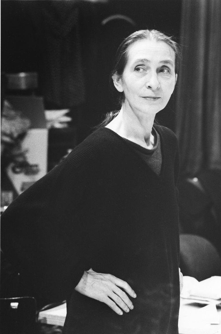 Pina Bausch, Duitse danseres en choreograaf. Beeld Wilfried Krüger 
