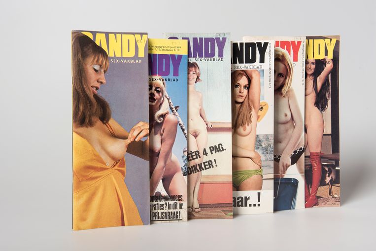 'Candy' werd opgericht in 1968 door Peter Muller en werd – na 'Chick' – het beroemdste Nederlandse seksblad. Beeld TRBEELD