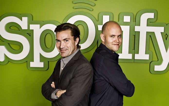 Daniel Ek (r.) stond in 2006 aan de wieg van Spotify en werd jaren later miljardair.