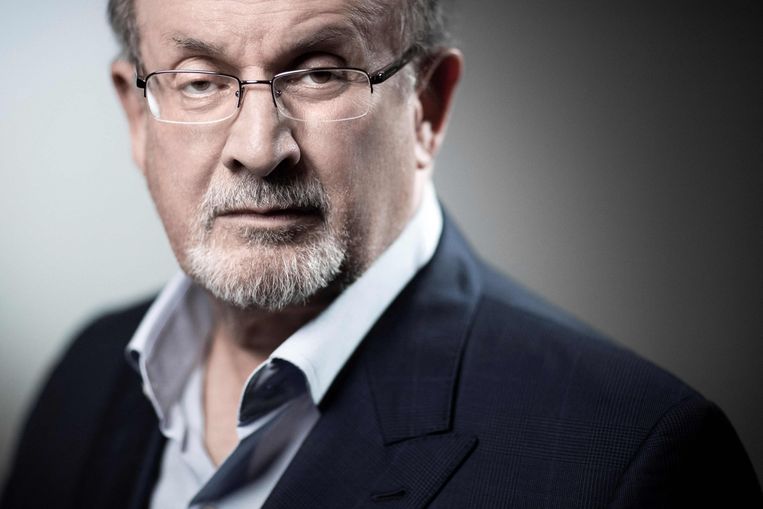 Salman Rushdie.  Beeld Joel Saget / AFP