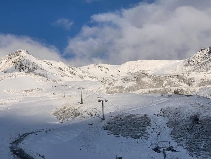 Goed nieuws voor de gletsjers die de voorbije periode weinig sneeuw kregen, zoals hier in Hintertux (Oostenrijk).