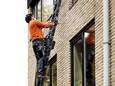 Een woning wordt geïsoleerd, foto ter illustratie