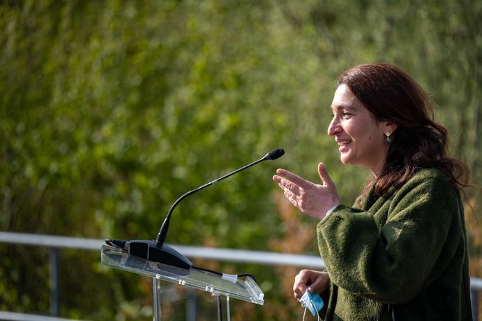 Minister Zuhal Demir was aanwezig op de voorstelling van de 'Rondetafel' omtrent het behoud van Dreamville, de camping van Tomorrowland