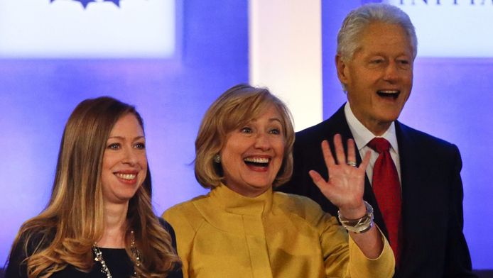 Dochter Oud President Bill Clinton Bevallen Buitenland Ad Nl