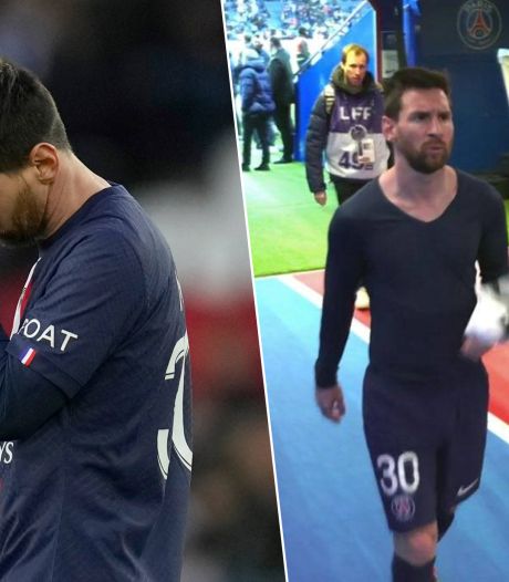 Sifflets, défaite et tête basse: la soirée compliquée de trop pour Messi avec le PSG?