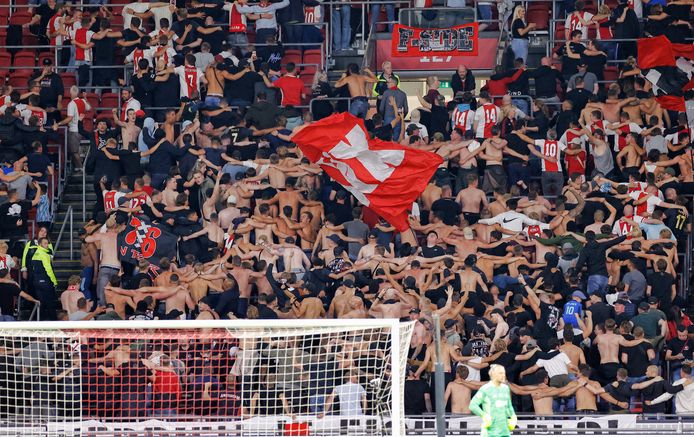 Fans van Ajax.