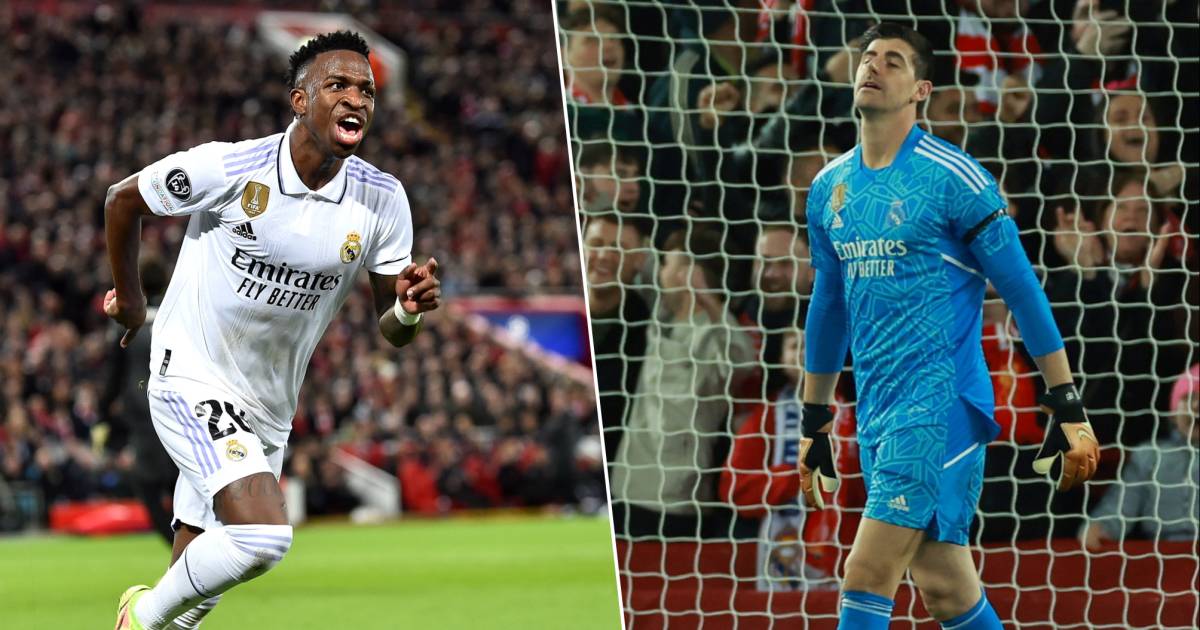 Dal 2-0 al 2-5!  Nonostante l’enorme errore di Thibaut Courtois, il Real Madrid dà al Liverpool un serio magnaccia: “Sono stato sfortunato” |  Champions League