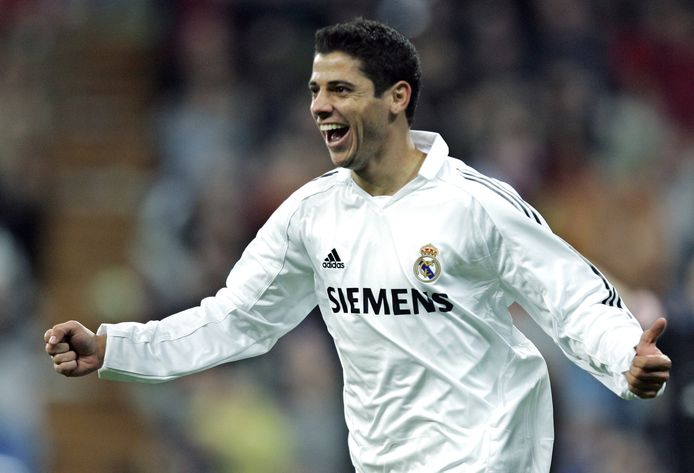 18 februari 2006: Cicinho heeft gescoord voor Real Madrid.
