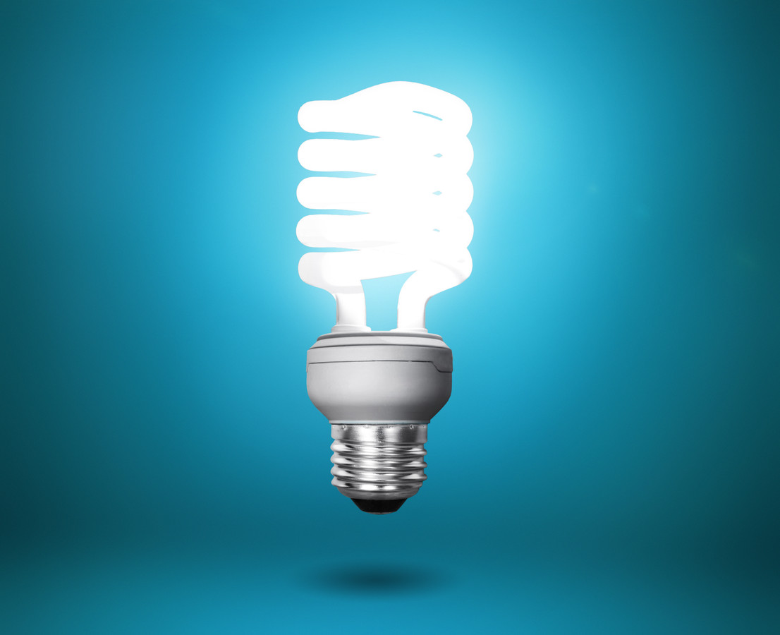 Реклама энергосберегающих лампочек