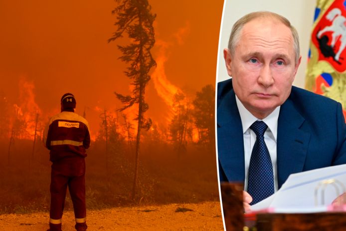 De natuurrampen waardoor Rusland dit jaar wordt getroffen zijn "ongeëvenaard", volgens president Vladimir Poetin.