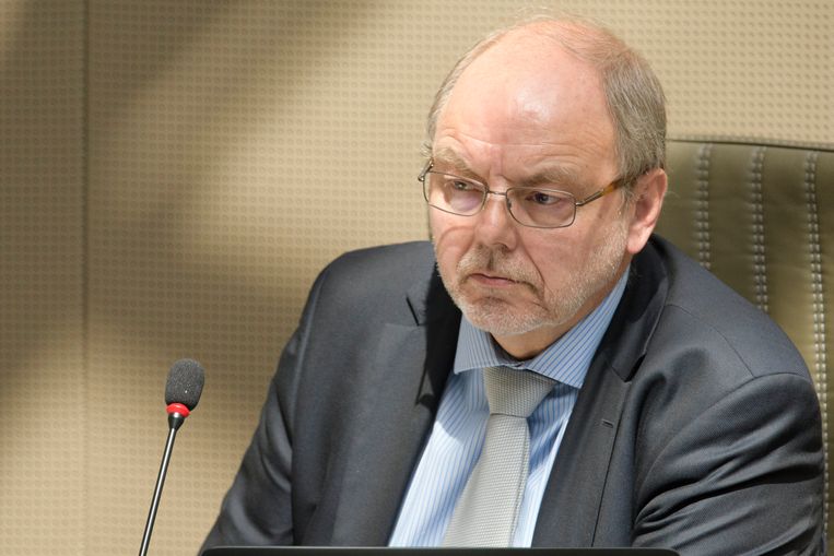 Vlaams parlementslid Christian Van Eyken (UF). Beeld Photo News