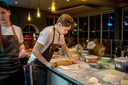 De open keuken van restaurant Grano in Plasmolen.