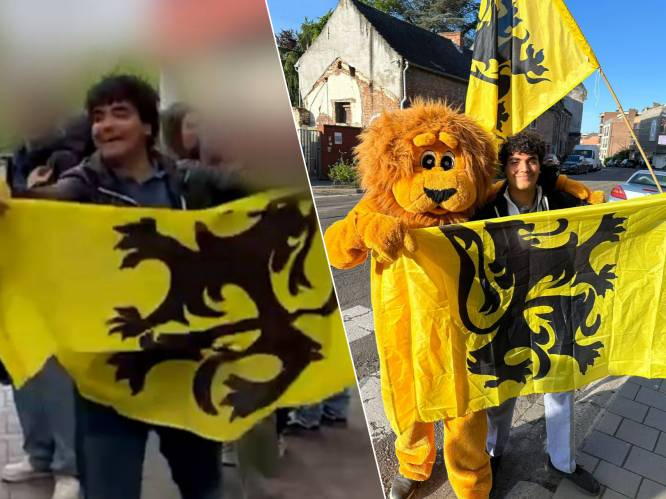 KIJK. “Te provocerend”: ophef nadat leerkracht Vlaamse vlag van leerling (17) afneemt tijdens diversiteitsdag