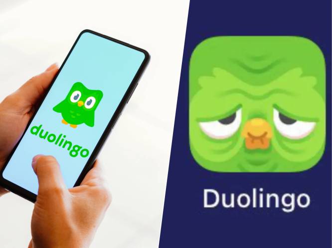 Duolingo-mascotte Duo lijkt plots depressief: wat is er aan de hand?