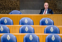 Pieter-Jaap Aalbersberg (hoofd van de NCTV) tijdens een Kamerdebat. Hij zal vragen krijgen over de beveiliging van De Vries.