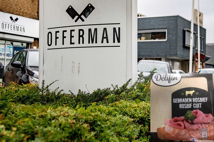 De vestiging van vleeswarenleverancier Offerman, dochter van Ter Beke, in Aalsmeer. Inzet: de door Aldi België teruggeroepen gebraden rosbief.