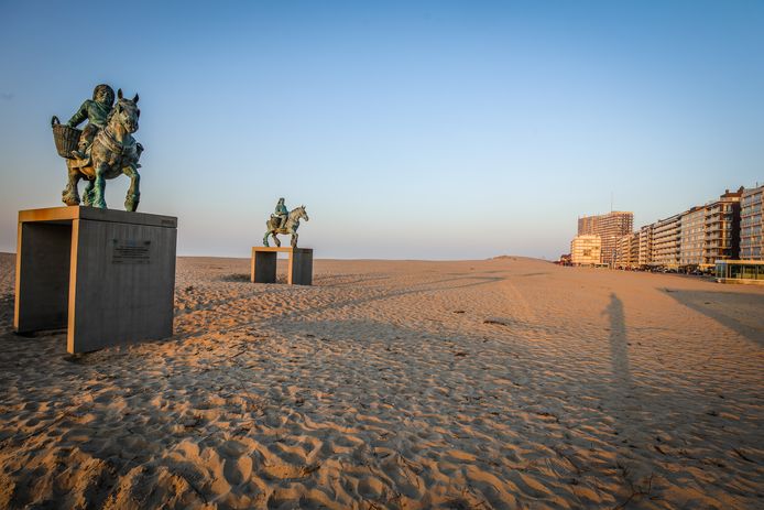 Algemeen illustratiebeeld van strand Oostduinkerke
