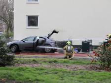 Accupakket Jaguar vat vlam in Arnicalaan Den Haag