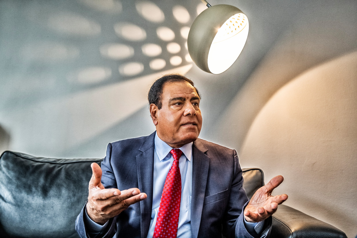 Izzeldin Abuelaish: 'Ooit houdt de bezetting op. Ik hoop en geloof dat ik dat in mijn leven nog zal meemaken.' Beeld Tim Dirven