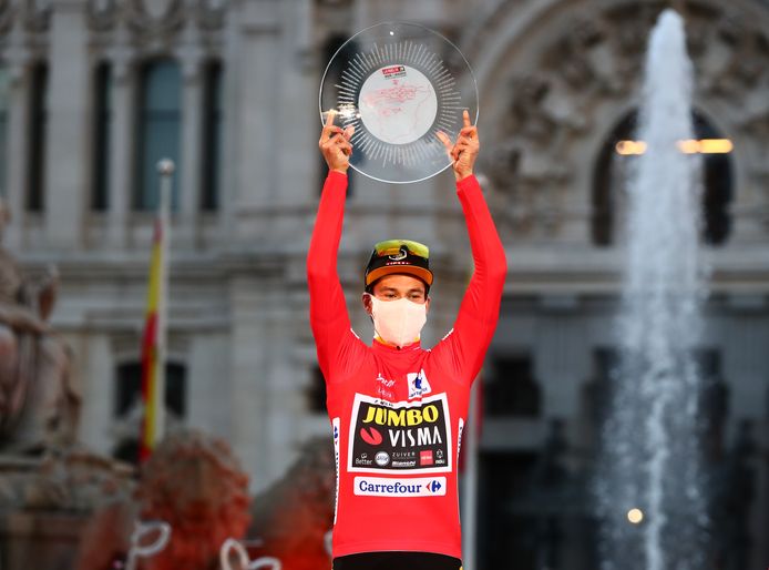 Speel mee met de Gouden Vuelta en ga net als Roglic met een prijs aan de haal.