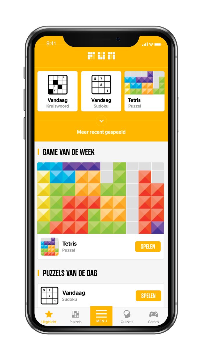 "Fun" is de vierde wereld in de HLN-app: uitdagende puzzels en ontspannende games