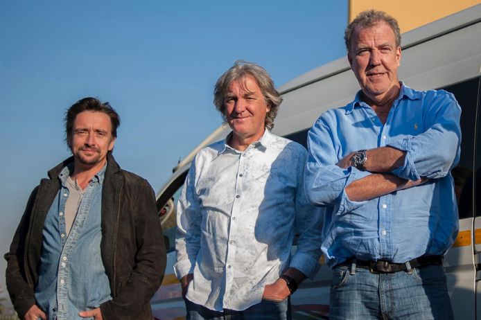 Richard Hammond, James May en Jeremy Clarkson, het originele ‘Top Gear’-team