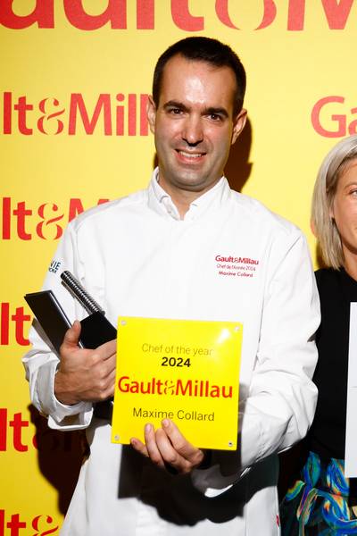 Maxime Collard désigné Chef de l'année par Gault&Millau: découvrez le palmarès complet