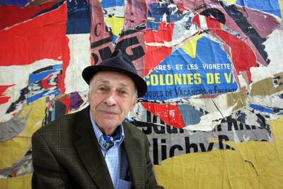 Jacques Villeglé, “grand-père” de l’art urbain, est décédé