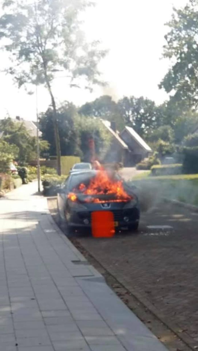 De autobrand van maandagmiddag in Terwolde