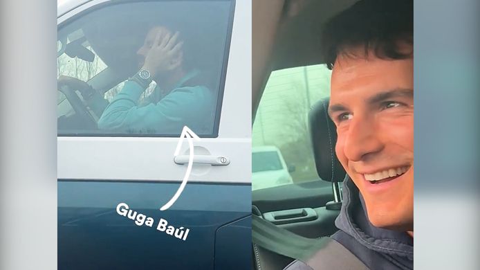 ‘Konijn’ en ‘IJskoning’ komen elkaar toevallig tegen op de autosnelweg.
