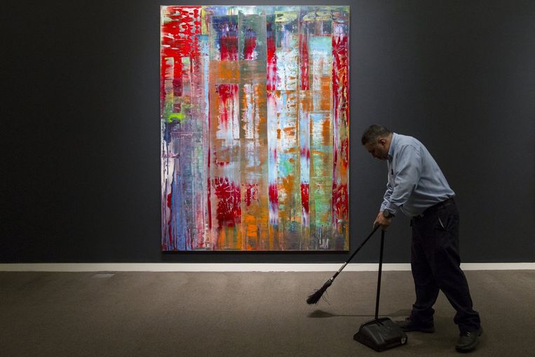 'Abstraktes Bild' van Gerhard Richter. Beeld REUTERS