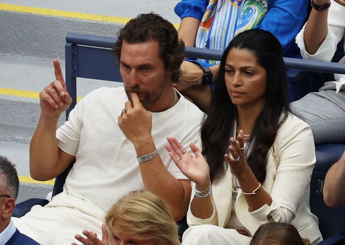 Matthew McConaughey en zijn vrouw Camila Alves.