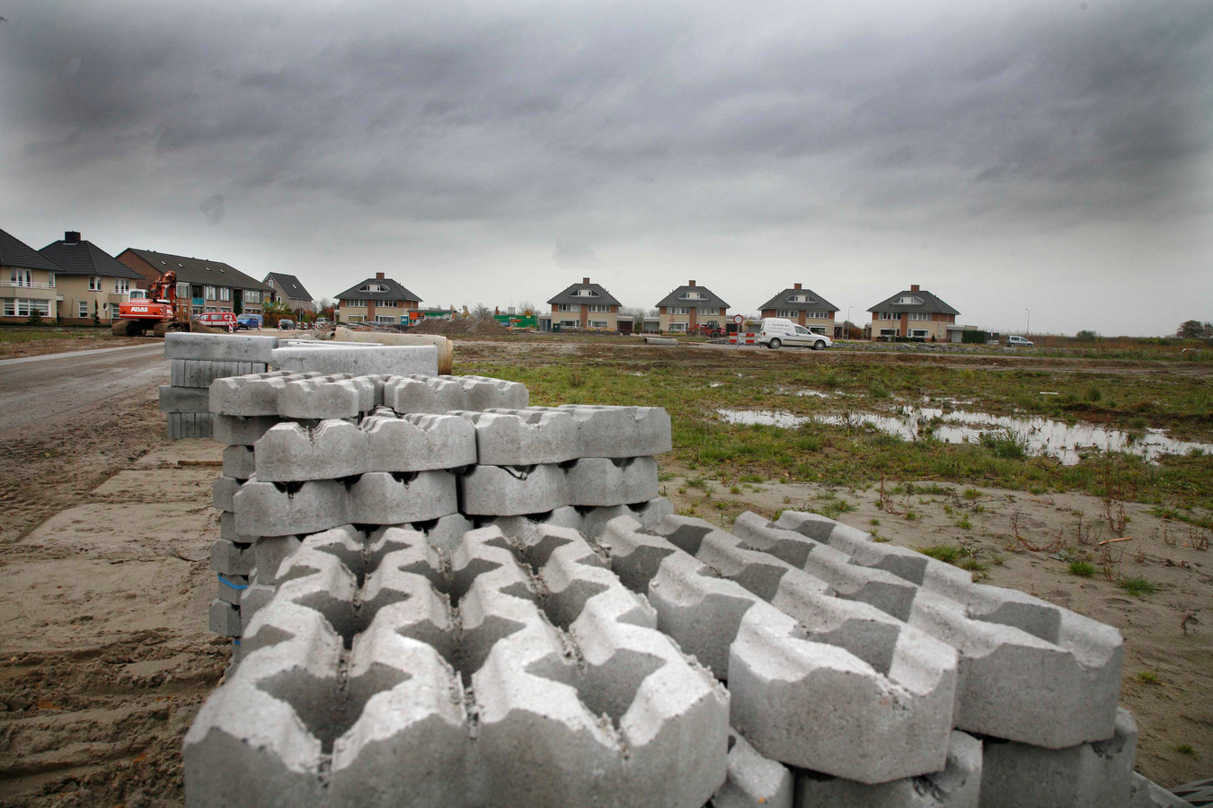 Een eerder bouwplan nabij de Laan van Nieuw Meerten in Lienden