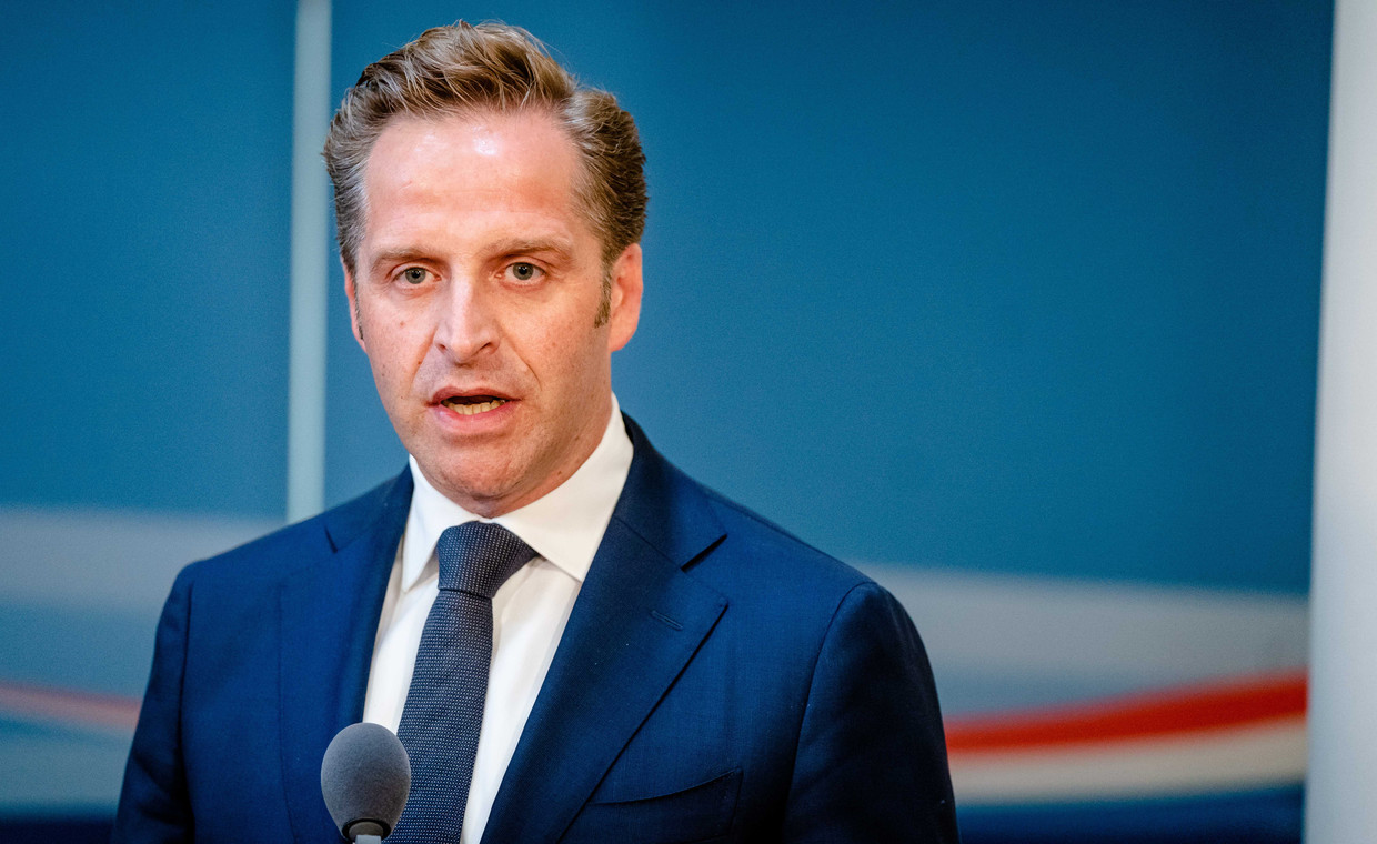 Minister van volksgezondheid Hugo de Jonge. Beeld ANP