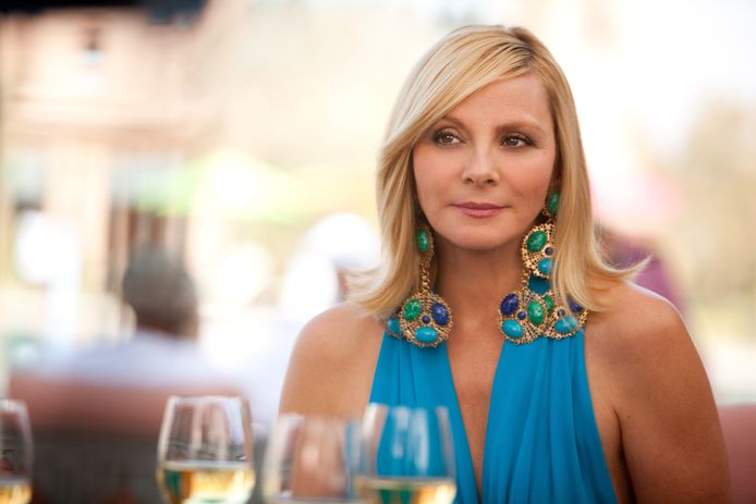 Kim Cattrall als Samantha Jones in ‘Sex And The City 2'.