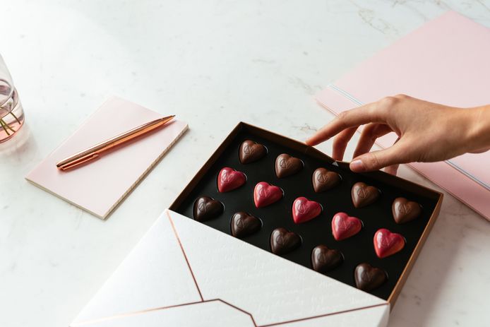 Boite chocolats Saint-Valentin - Pierre Marcolini