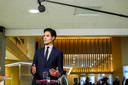 Minister Rob Jetten (Klimaat en Energie) in de Tweede Kamer op Prinsjesdag. Zaterdag staat hij weer gewoon in de rij bij bakker Hans in Beek-Ubbergen.