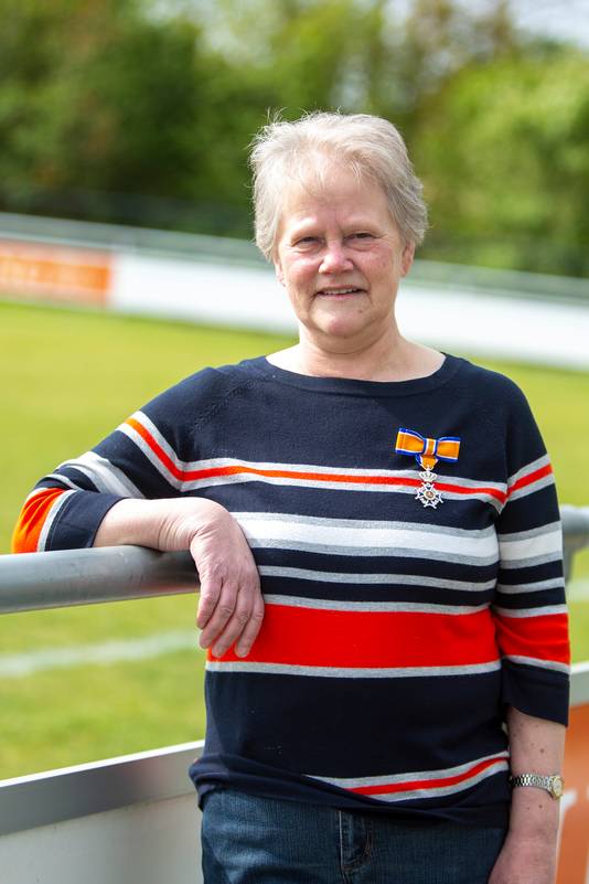 Anky Martens uit Chaam, Lid in de Orde van Oranje-Nassau.