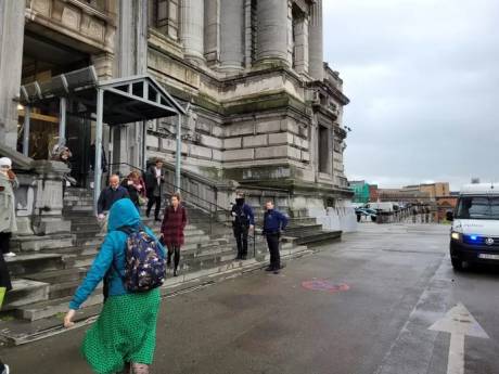L’alerte à la bombe a été levée au palais de justice de Bruxelles